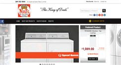 Desktop Screenshot of neilsappliances.com